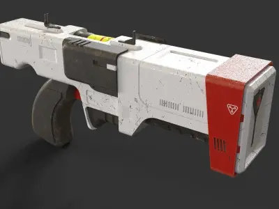 Institute Laser Pistol Fallout  3D print model