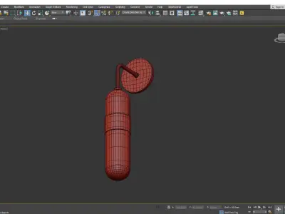 Mitzi Emilia Wall Sconce Low-poly 3D model