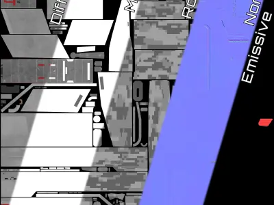 Star Trek Hiawatha-Class Starship Low-poly 3D model