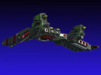 UFO 3 A spaceship 3D model