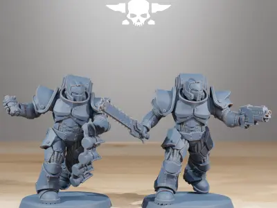 Socratis Melee Infantry 3D print model