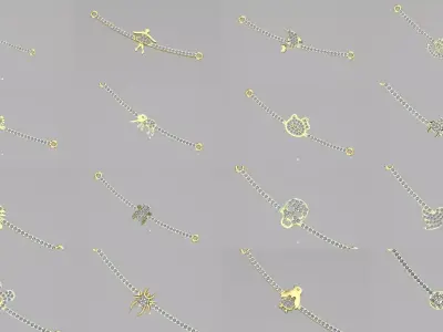 Light pendants 3D Model Pack