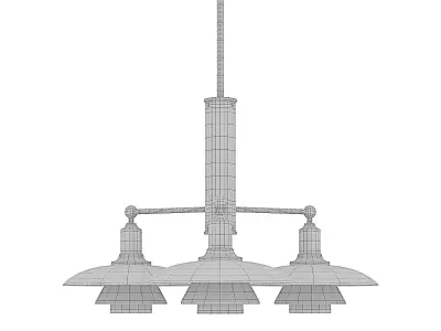 lighting Low-poly 3D model