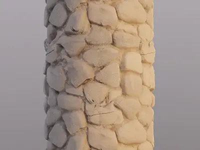 Stone Wall PBR Texture 02 Texture