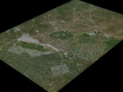 Mbuji Mayi - Democratic Republic of the Congo 3D model