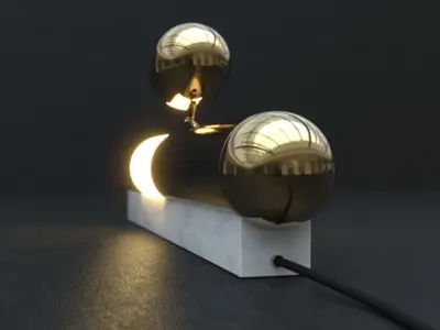 ISP TABLE LAMP 3D model