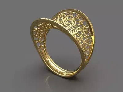 Light ring 3D print model