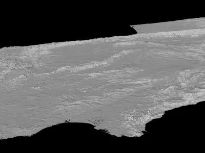  Spain Height maps Free 3D model