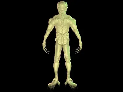 The Killing Maniac Savage Alien 3D model