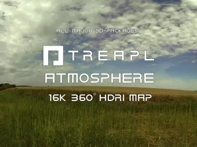 B15- HDRI SKIES TREAPL ATMOSPHERE - 360 SKIES Texture