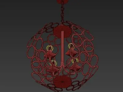 Tartufo Chandelier 3D model
