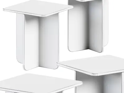 Shona Side Table Trit House 3D model