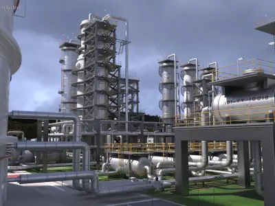  Oil Refining Facility 