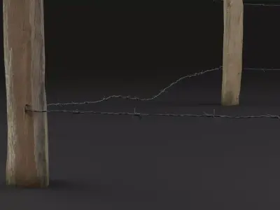 Fence Post 3D model