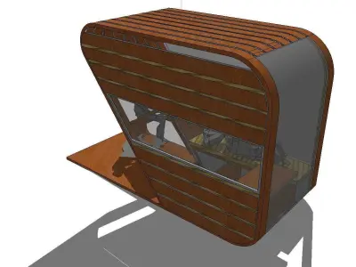 Creative Design-Holiday Cabin-023 3D model