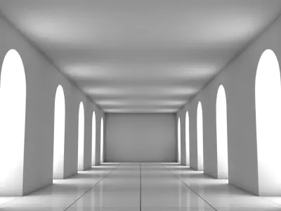 Sci Fi Corridor 3D model