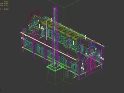 Heterogeneous - Building - Building 20 3D model