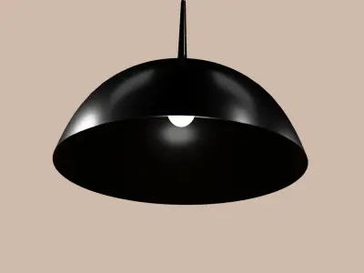 Modern Pendant Lights 4 - Ceiling Lights Low-poly 3D model