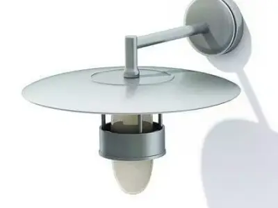 Modern Wall Lamp 3D model 4