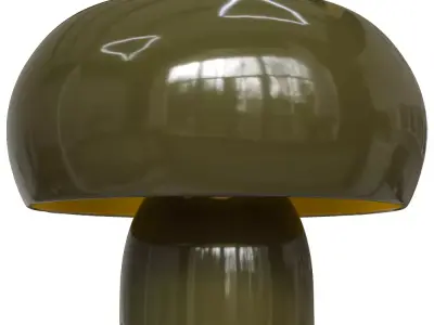 Fonte Mushroom Table Lamp Low-poly 3D model