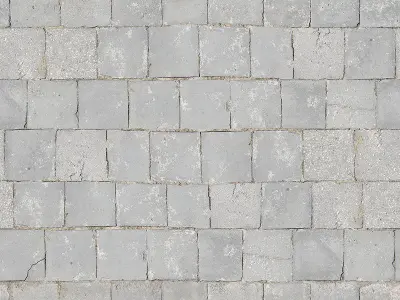 Grey Pavement Tileable 3D Texture Texture