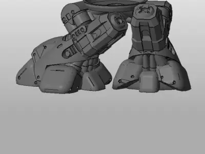 CHIBI-TECH SD - DED-409 CHASSIS          3D print model