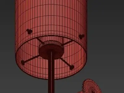 Modern Garden Lighting Uk 3D model