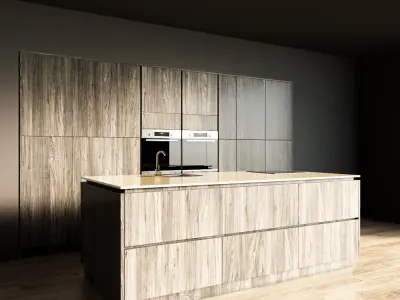 107-Kitchen11 texture 9 3D model