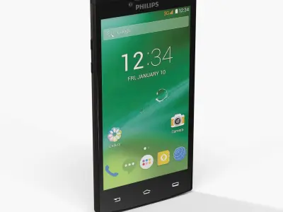 Philips S398 Low-poly 3D model