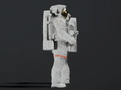 Astronaut EMU MMU Spacesuit 3D model