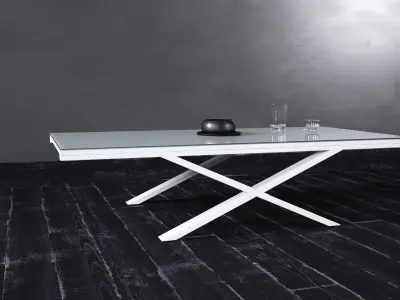 Table - Living Room Furniture 04 3D model