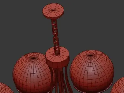 Melissa Chandelier 3D model