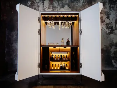 Bar Cabinet BreakFree Free 3D model