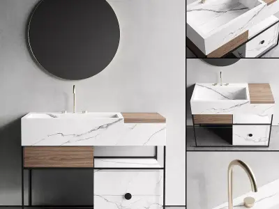 Italgraniti ACQUA C Set 2 3D model