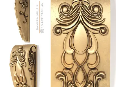 Corbel-4 3D model