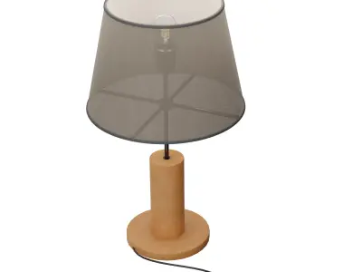Table lamp 3D model 30