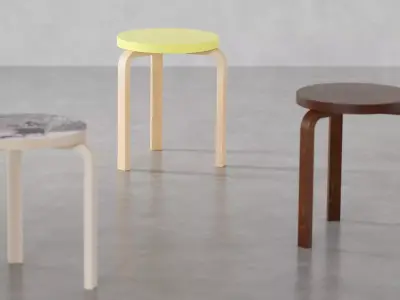 Stool 60 3D model