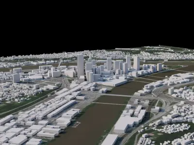 Pittsburgh - USA 3D model
