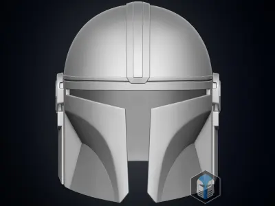 The Mandalorian Helmet 3D print model