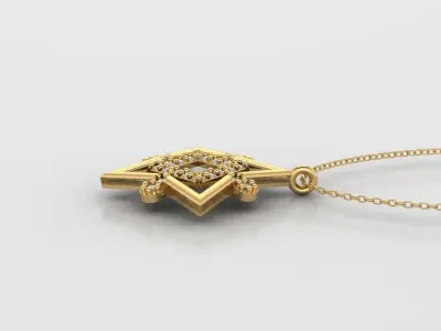 Pendant P108 3D Print Model 3D print model purchase