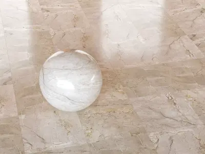 Ceramic Keope Elements Lux Collection - Marble Tiles -Set of 20 Texture