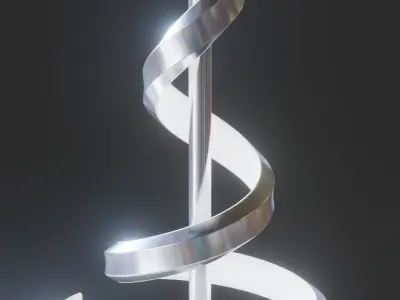 Modern Lamp Free 3D model