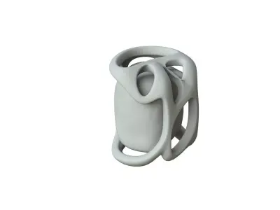 SciFi Shape Object Low Poly Low-poly 3D model purchase