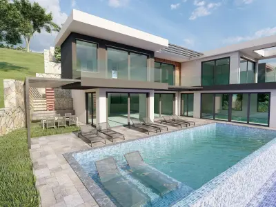 Villa Site 3D model