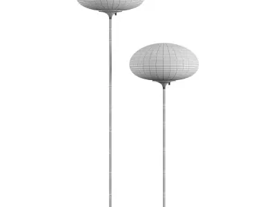 Stemlite floor lamp by Gubi 3D model