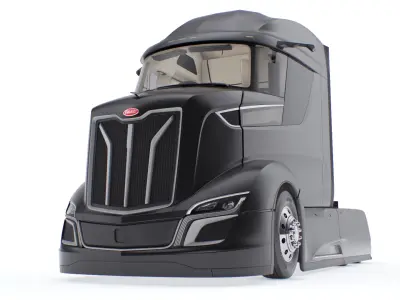  Next Gen Aerodynamic Supertruck Black 