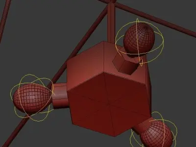 Brownsea Chandelier 3D model