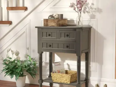 Foshee Buffet Sideboard Console Table - 5 color 3D model