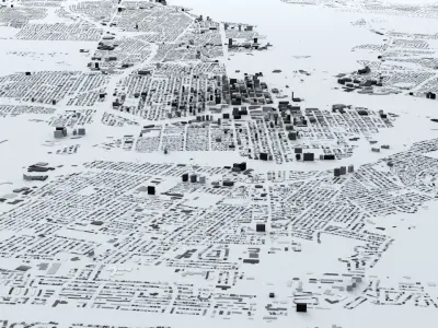 Ottawa Streets and Buildings 3D model