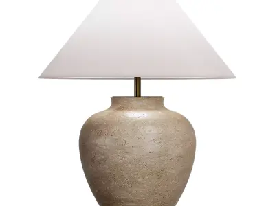 Corfu Table Lamp by Crate and Barrel 3D model